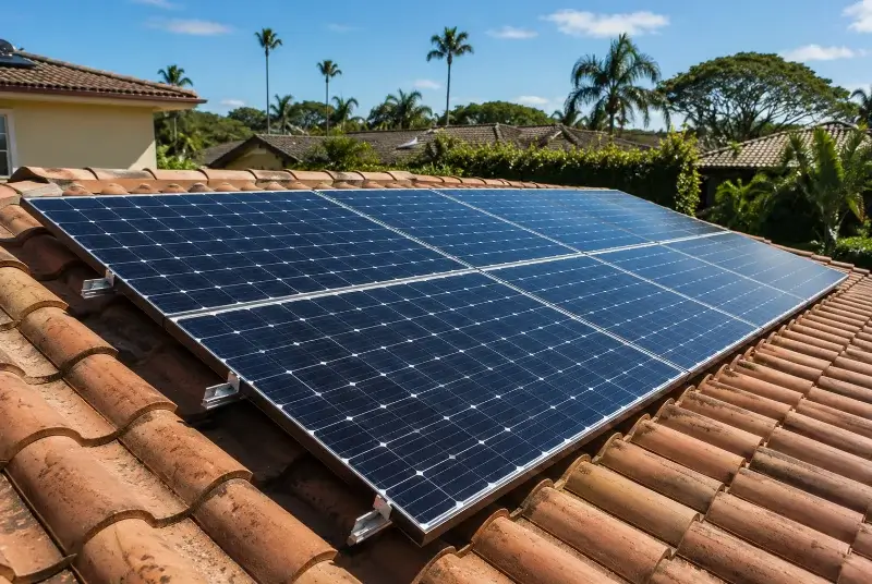 Installation de panneaux solaires à Souprosse